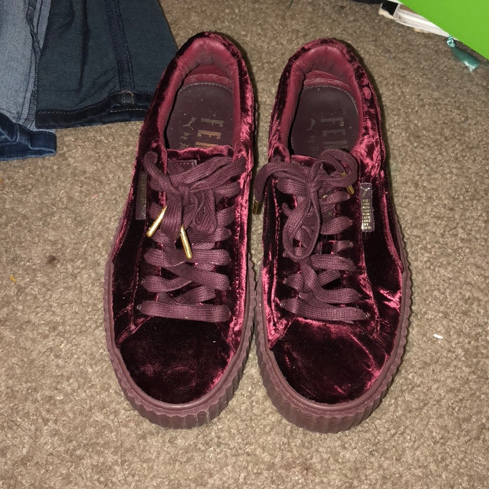 Fenty Velvet Pumas